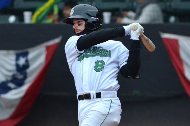 Seattle Mariners prospect Conner Hale is the Midwest League offensive player of the week. (Photo courtesy of the Clinton LumberKings)